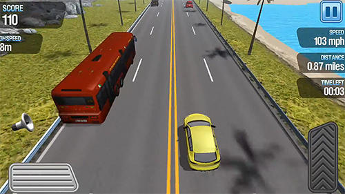 Traffic racing: Car simulator capture d'écran 1