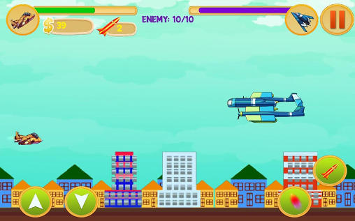 Alien spaceship war: Aircraft fighter скриншот 1