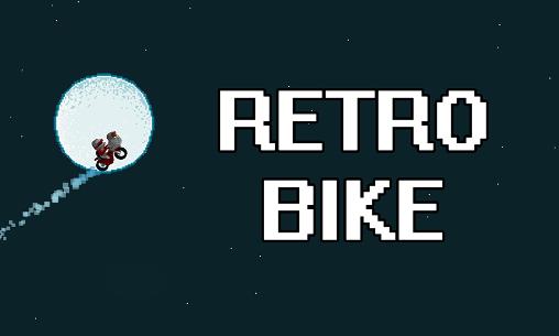 Retro bike icon