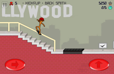 Stickman Skater for iPhone for free