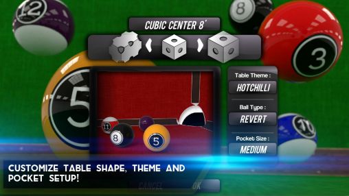 Cue box: The real 3D pool captura de pantalla 1