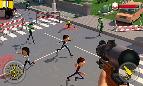 Halloween sniper: Scary zombies capture d'écran 1