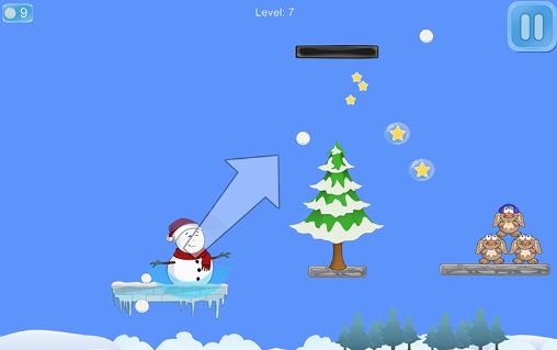 Angry snowman for Android