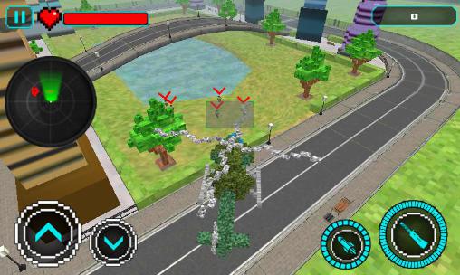 Blocky сopter in Compton screenshot 1