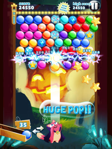 Bubble Mania: Halloween for iPhone