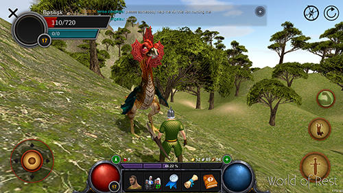 World of rest: Online RPG para Android