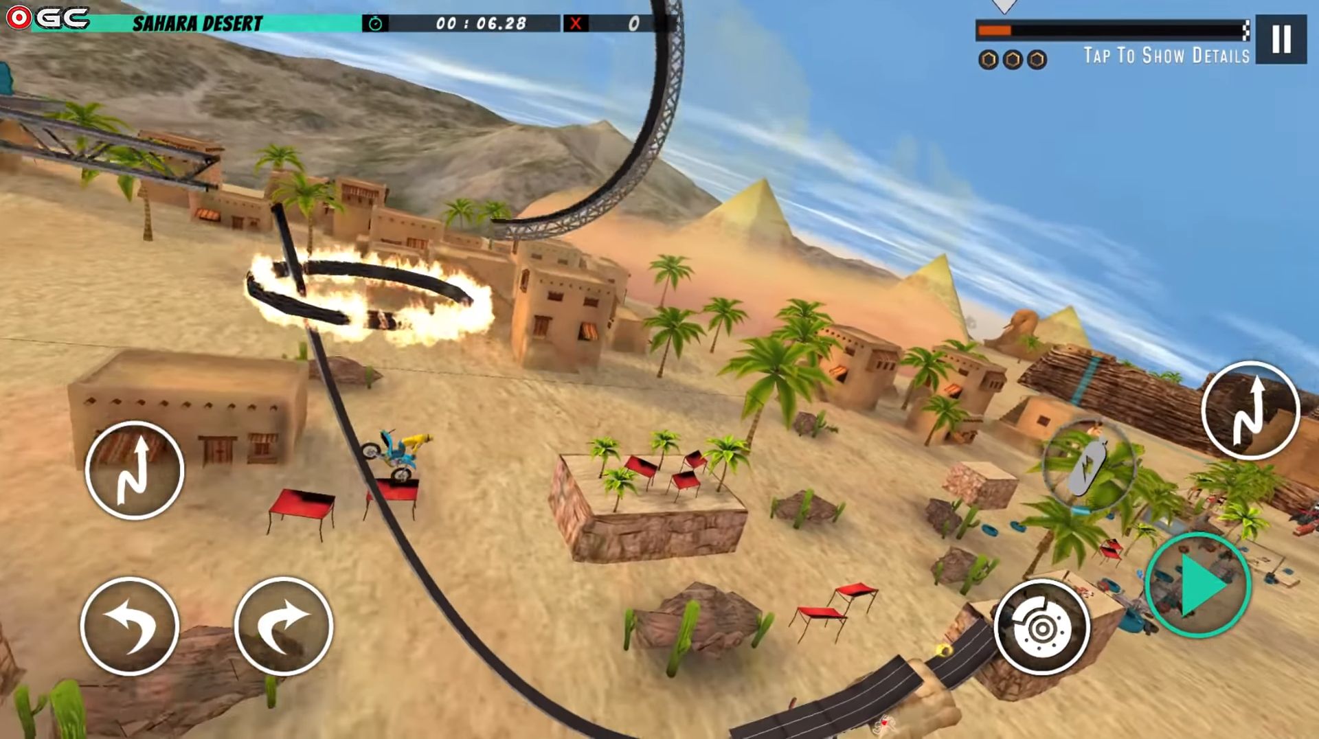 Велосипед   трюк 3d гоночный бесплатная игра скриншот 1
