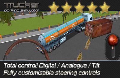 iPhone向けのTrucker: Parking Simulator - Realistic 3D Monster Truck and Lorry Driving Test Free Racing無料 