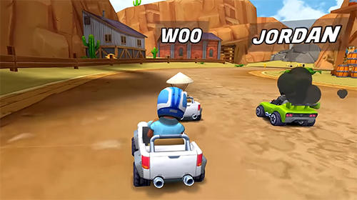 Boom karts: Multiplayer kart racing screenshot 1