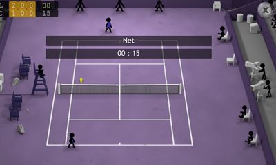 Stickman Tennis captura de tela 1