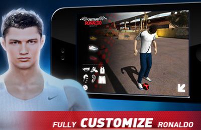 Фристайл футбол с Криштиану Роналду для iPhone бесплатно