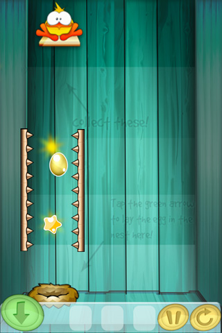 Lay the egg: Lay golden eggs for iPhone