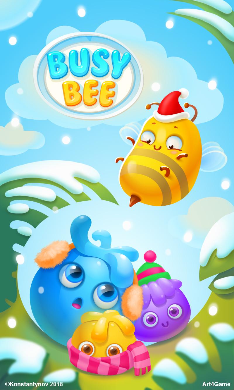 Busy Bee: Splash Chain Reaction for Android