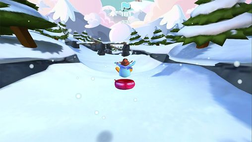 Club penguin: Sled racer in Russian