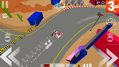 Skid car rally racer captura de pantalla 1
