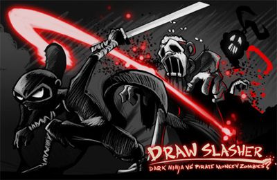 logo Draw Slasher: Dark Ninja vs Pirate Monkey Zombies