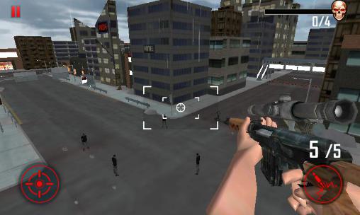 Zombie hell fire shooter 3D pour Android