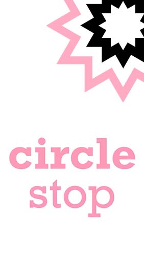 Circle stop icono