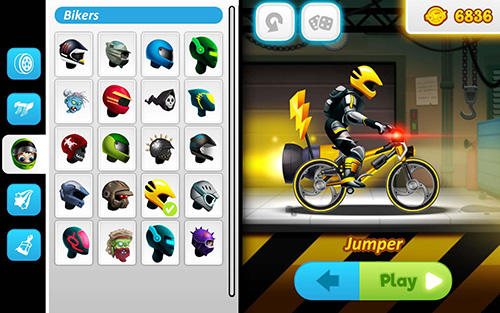High speed extreme bike race game: Space heroes für Android
