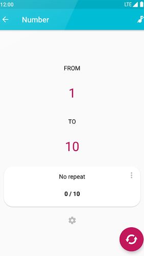 Android App Zufälliger Nummerngenerator