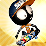 Stickman skate battle іконка