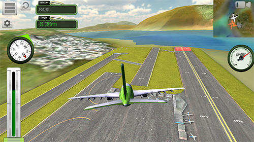 Boeing airplane simulator скриншот 1