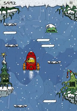 iPhone向けのDoodle Jump Christmas Special無料 