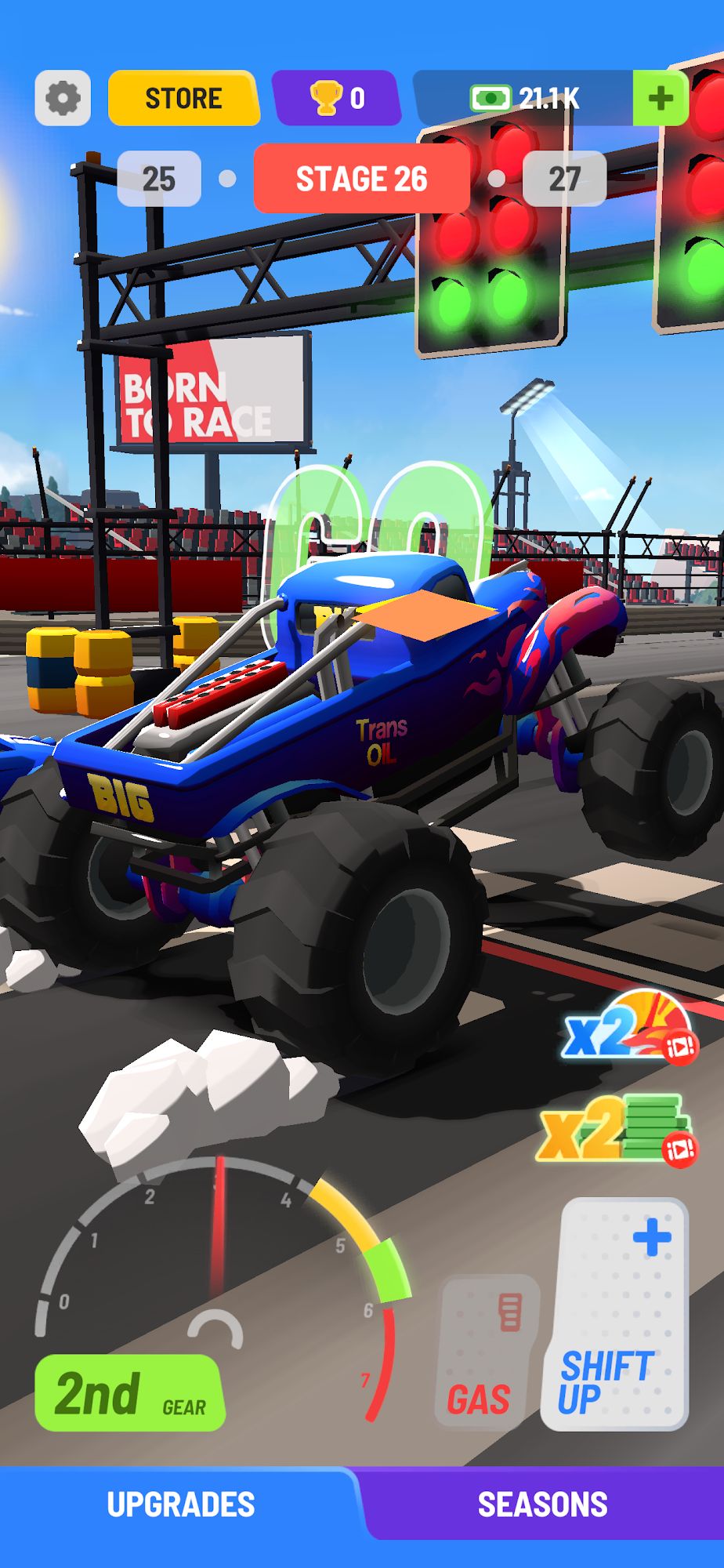Idle Drag Racers for Android