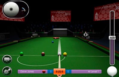 Le Snooker International 2012 pour iPhone gratuitement
