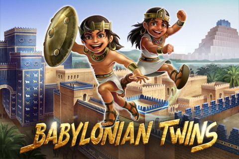 logo Babylonian twins premium