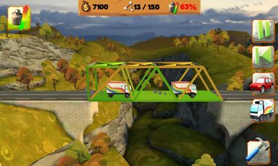 Bridge Constructor Playground captura de pantalla 1