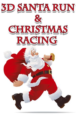 logo 3D Santa run & Christmas racing