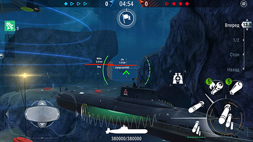 World of submarines für Android