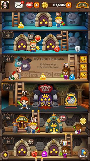 Monster busters: Hexa blast für Android