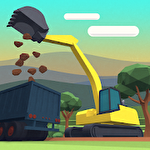 Dig in: An excavator game ícone