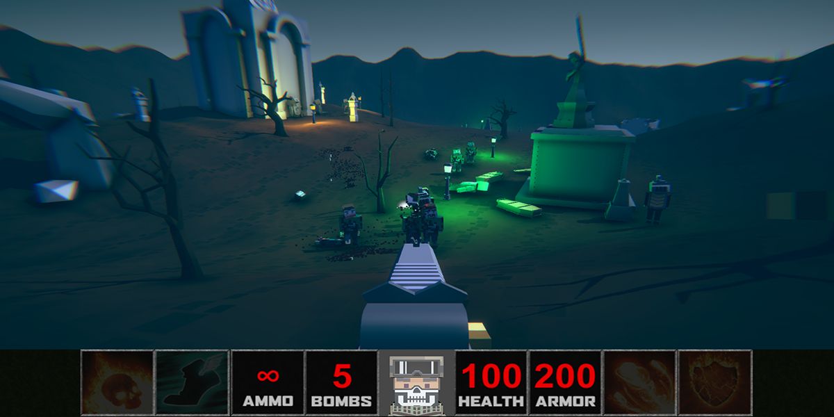 DOOM Zombies Chainsaw:Devil Blood Dungeon Monsters for Android