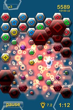 Hexágonos para iPhone gratis