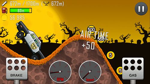 Hill climb racing for iPhone