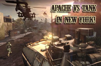 logo Apache vs Tank in New York! (Air Forces vs Ground Forces!)