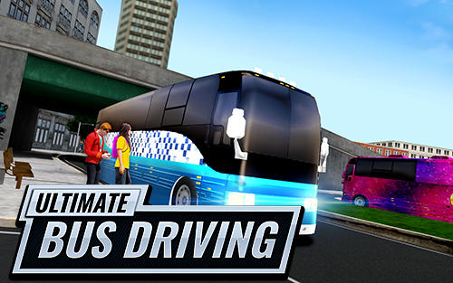 Ultimate bus driving: Free 3D realistic simulator captura de pantalla 1
