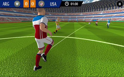 Android用 リアル・フットボール・ゲーム：ワールド・フットボール 2015
