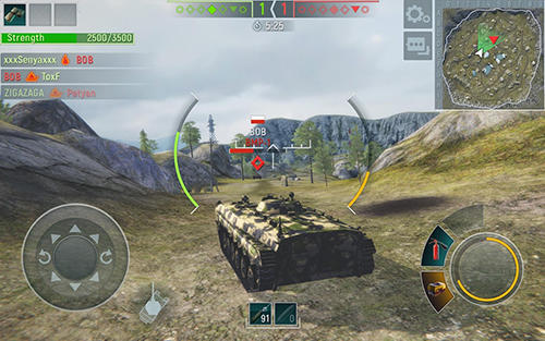 Tank force: Real tank war online captura de pantalla 1