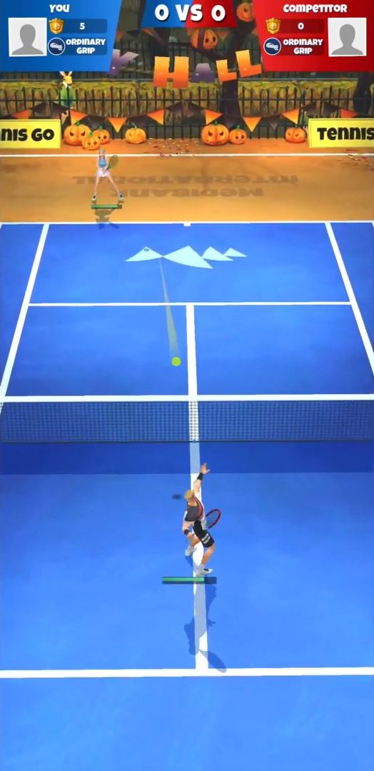Tennis GO : World Tour 3D captura de pantalla 1