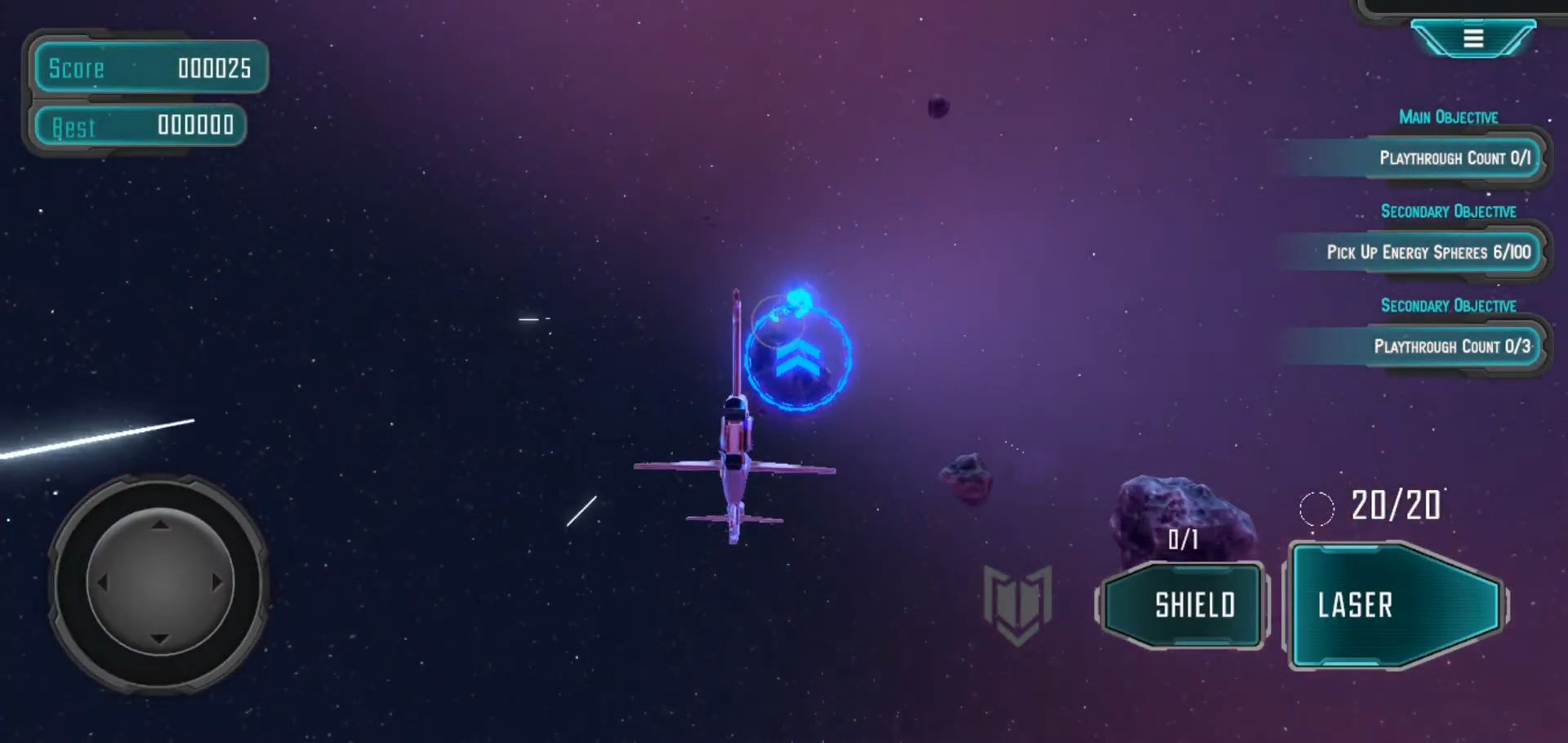 Asteroids Star Pilot screenshot 1