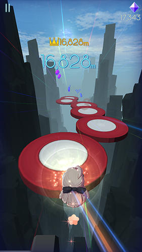 Sky girls: Flying runner game скриншот 1