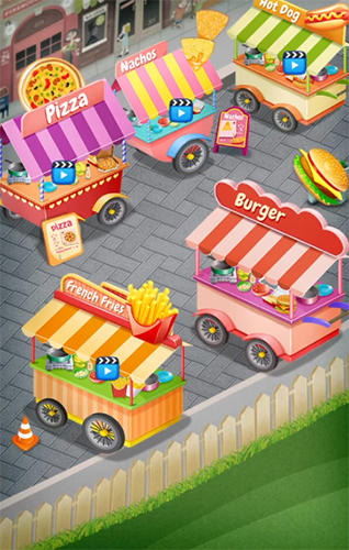 Street food stand cooking game скриншот 1