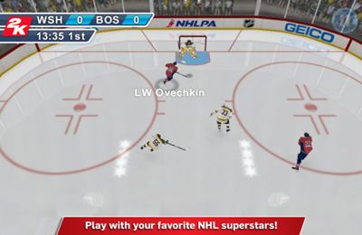 Liga Nacional de Hockey 2K11 para iPhone gratis