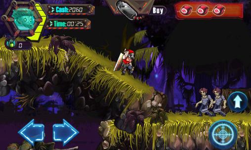 Zombie raider: Halloween edition captura de pantalla 1