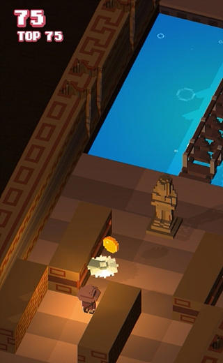 Bricky raider: Crossy screenshot 1