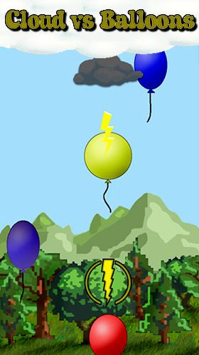 ロゴCloud vs. balloons: Light